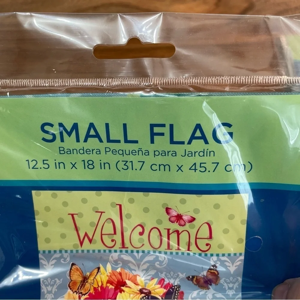 WinCraft Garden Flag Bundle Welcome, Spring Has Sprung 12x18in Floral Polyester‎
